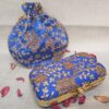 Rajasthani Style Royal Clutch Silk with Potli For Women's