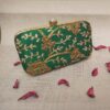 Green Color Clutch for Women & Girls - Image 2