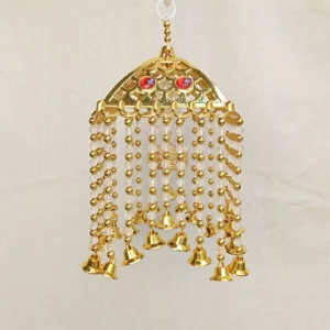 Diwali Décor Traditional Golden Moti Jhumar for Hanging