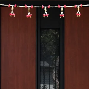 Artificial Flower Toran for Door Decoration Red Color