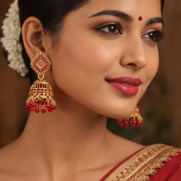 designer-oxidised-silver-traditional-earrings