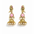 gold-plated-peacock-jhumka-earrings-babypink.webp