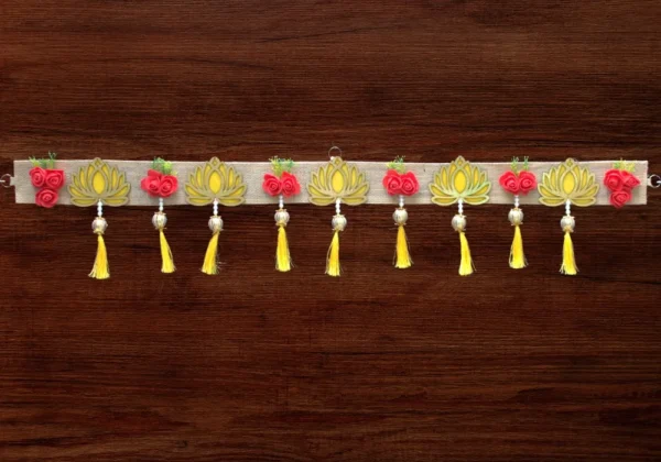lotus-design-door-toran-bandhanwar-with-tassels-floral-decoration.webp