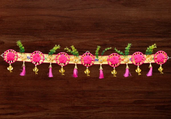 pink-floral-door-toran-with-golden-bells-tassels-for-festive-decor.webp
