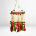 red-green-tassel-beaded-jhumar-with-golden-chains-festive-hanging-decoration.webp