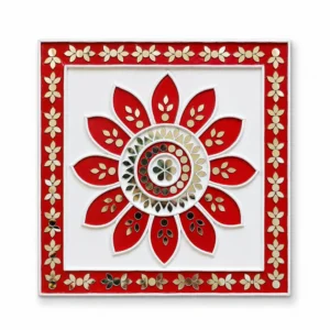 floral-mandala-wall-decor-red-white-wooden-wall-hanging