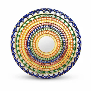 multicolor-handmade-lippan-art-wall-mirror