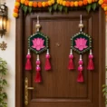 pink-lotus-diya-hanging