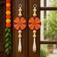 shubh-labh-hanging-with-golden-beadwork