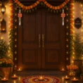 shubh-labh-hanging-with-golden-beadwork