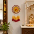swastik-wall-hanging-with-mirror