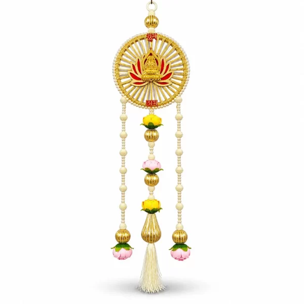 golden-lakshmi-lotus-hanging-toran-for-diwali-pooja-room-decoration